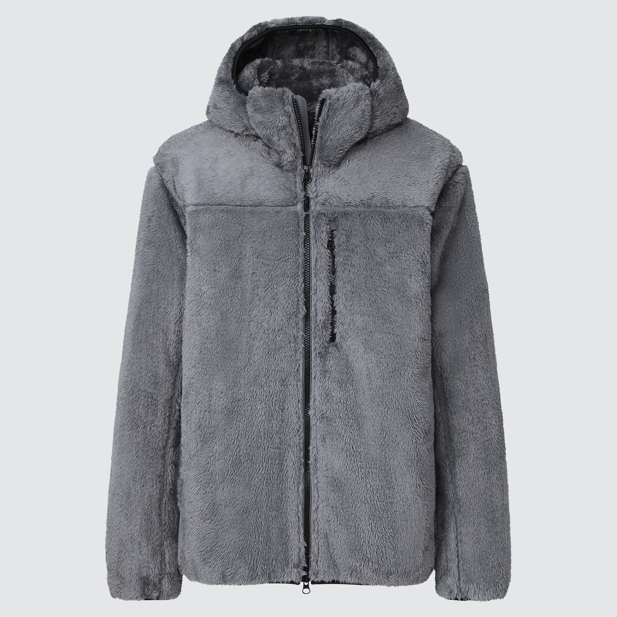 uniqlo fluffy yarn fleece pullover shirt