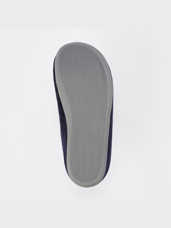 Corduroy Washable Rubber-Soled Slippers