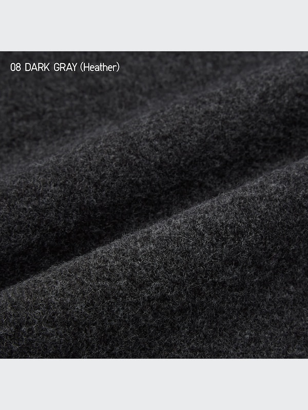 Souffle Yarn Turtleneck Long-Sleeve Dress