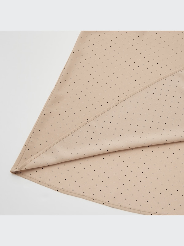 Drawstring 3/4-Sleeve Long Dress