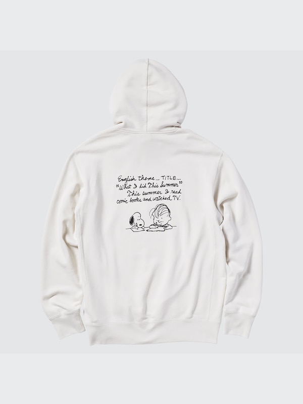 Peanuts Sweat Long-Sleeve Pullover Hoodie