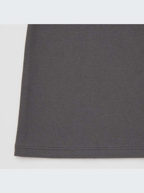 STRETCH COTTON TURTLENECK LONG SLEEVE T-SHIRT