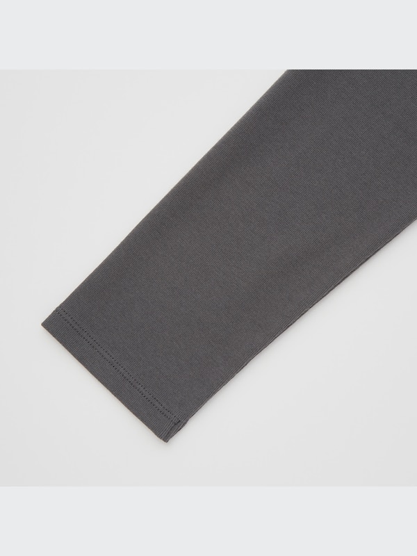 STRETCH COTTON TURTLENECK LONG SLEEVE T-SHIRT