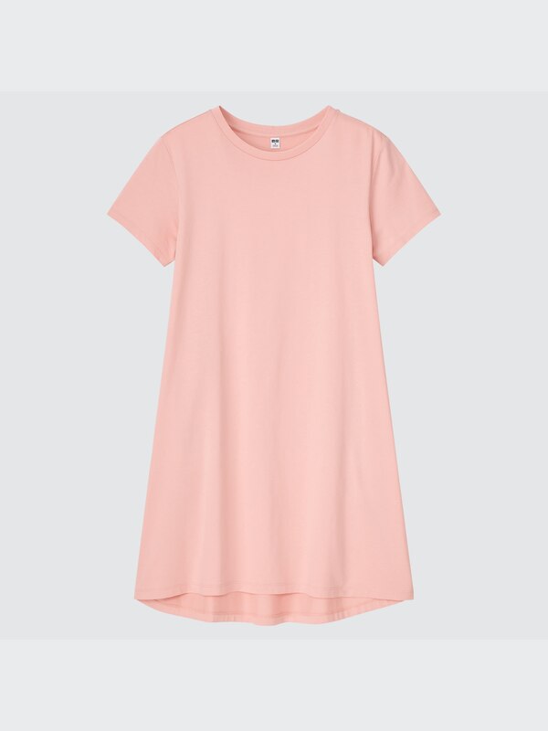 ROBE COURTE EN COTON MERCERISÉ