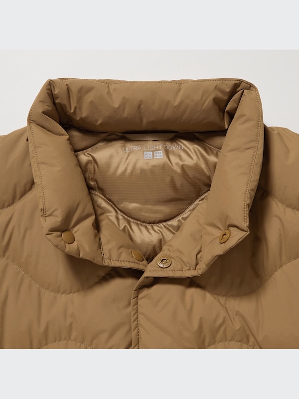 Ultra Light Down Wave-Quilted Jacket