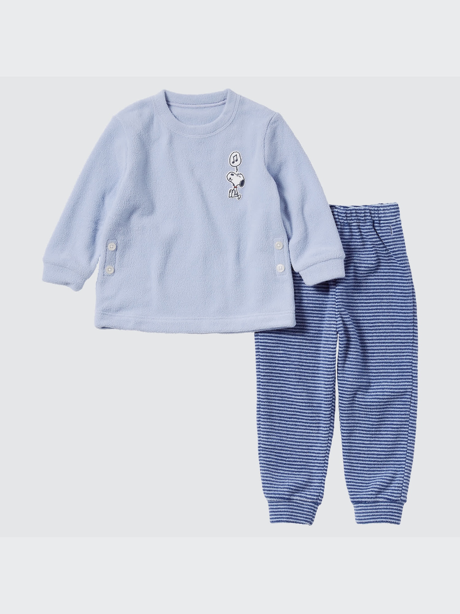 uniqlo fleece pyjamas