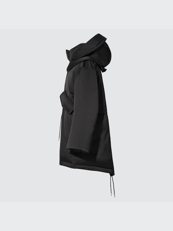 +J Down Short Oversized Coat