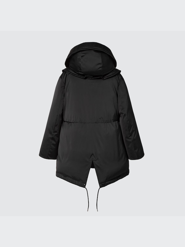 +J Down Short Oversized Coat