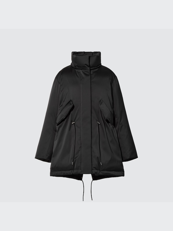 +J Down Short Oversized Coat