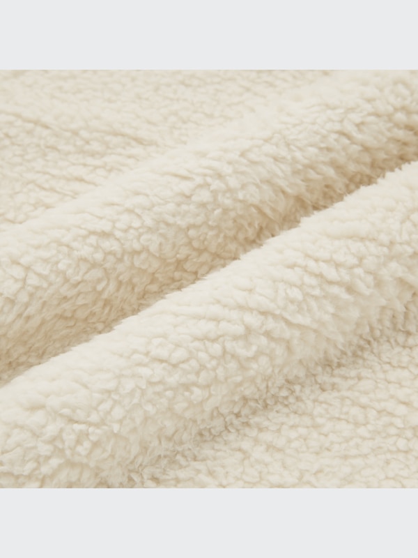 Pile-Lined Sweat Long-Sleeve Full-Zip Hoodie