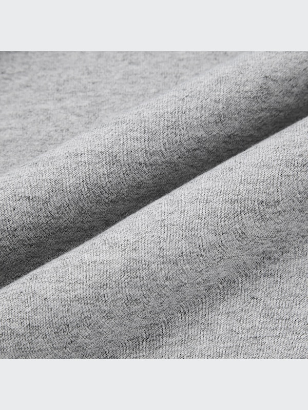 Pile-Lined Sweat Long-Sleeve Full-Zip Hoodie