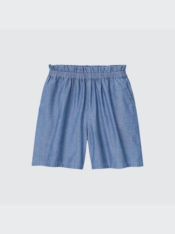 CHAMBRAY SHORTS