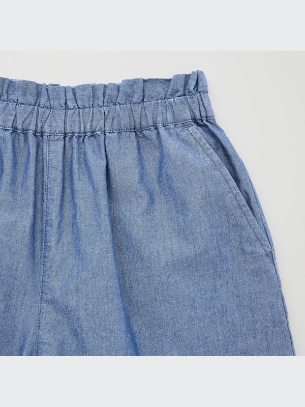 CHAMBRAY SHORTS