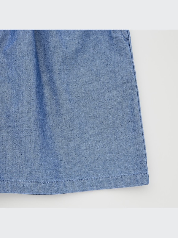 CHAMBRAY SHORTS
