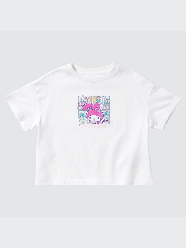 Sanrio Characters Cropped UT (Short-Sleeve Graphic T-Shirt)