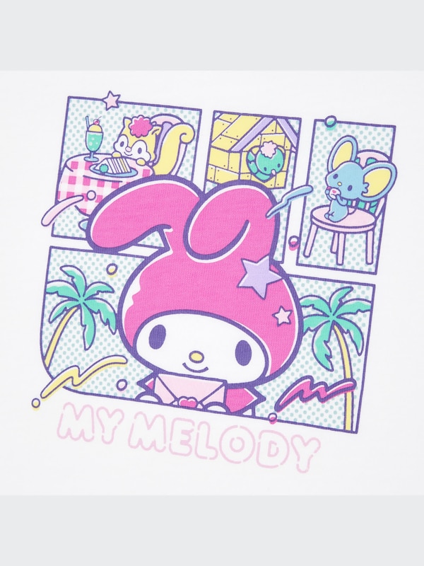 Sanrio Characters Cropped UT (Short-Sleeve Graphic T-Shirt)