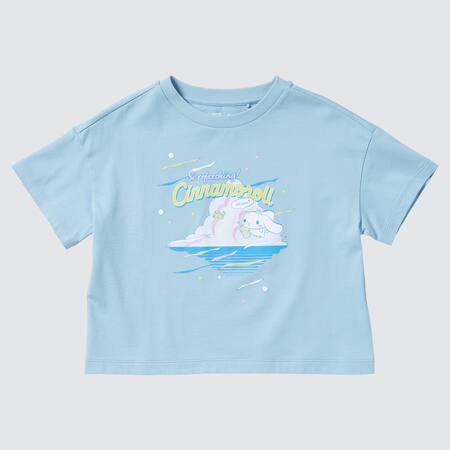 Kids Sanrio Characters UT Graphic Cropped T-Shirt