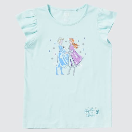 Kinder Disney Heroines UT Bedrucktes T-Shirt