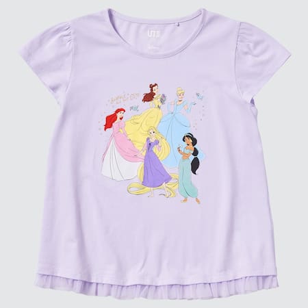 Kinder Disney Heroines UT Bedrucktes T-Shirt