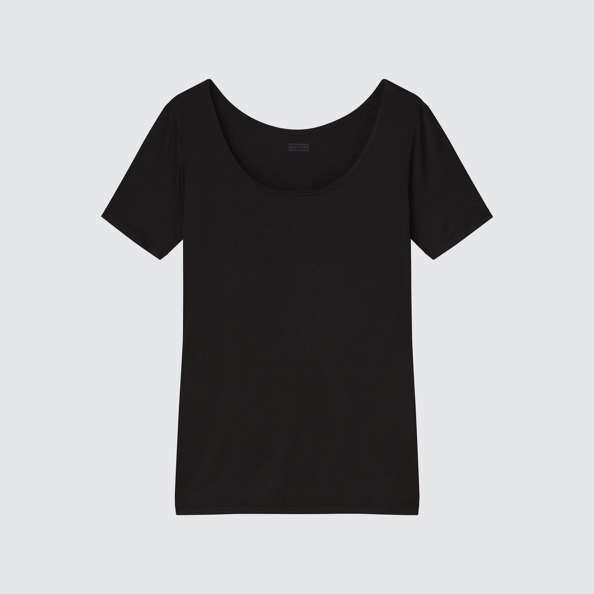 Donna Abbigliamento da T-shirt e top da Top a manica lunga T-Shirt Termica HEATTECH Pile Collo Alto Maniche Lunghe di Uniqlo 