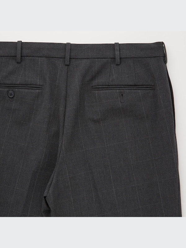 Smart 2-Way Stretch Solid Ankle Pants