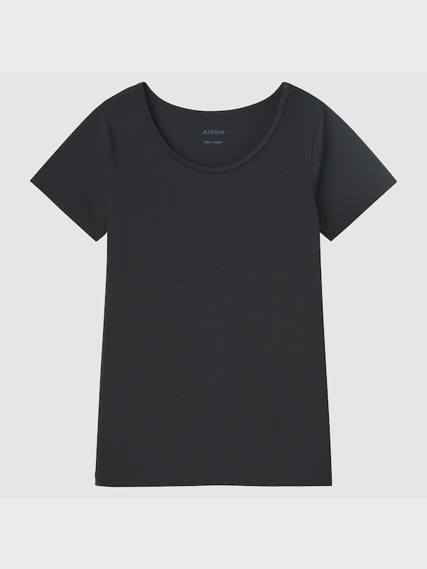 T-SHIRT SCOOP EN MÉLANGE DE COTON AIRISM ENFANT