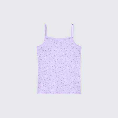 Girls AIRism Cotton Blend Printed Camisole Top