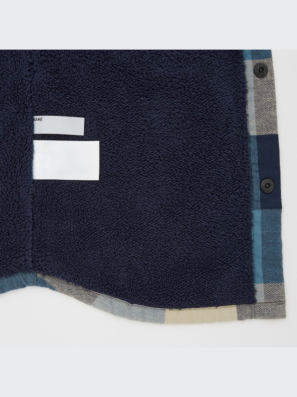 Flannel Pile-Lined Shirt Jacket