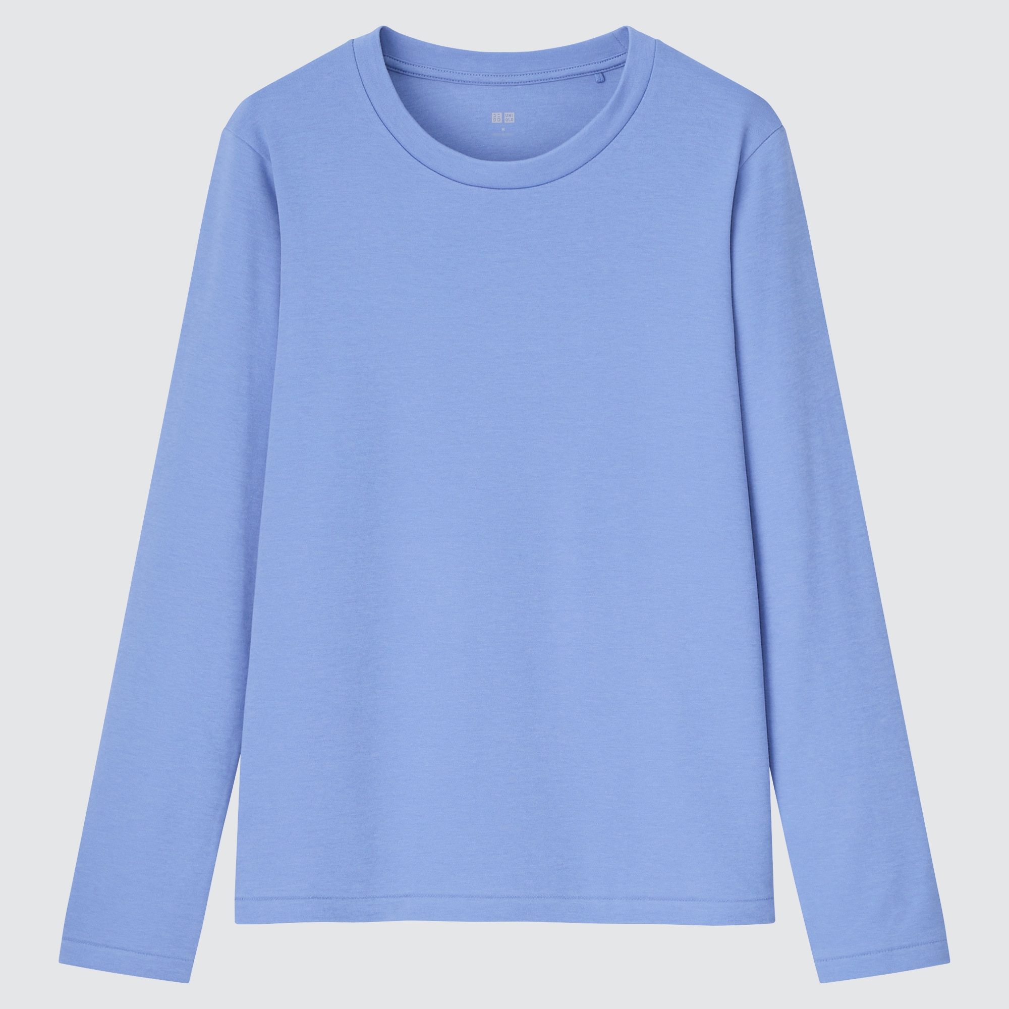 Women Smooth Stretch Neck Long Sleeved T-Shirt |