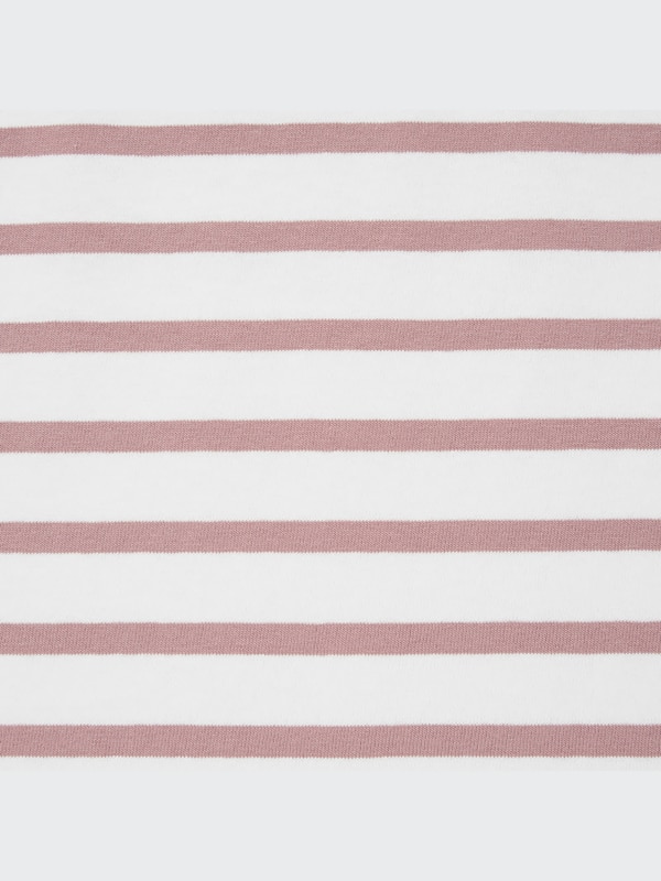STRIPED OVERSIZED LONG SLEEVE T-SHIRT