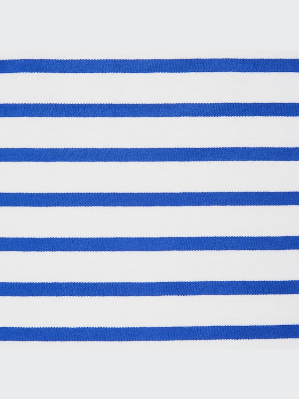 STRIPED OVERSIZED LONG SLEEVE T-SHIRT