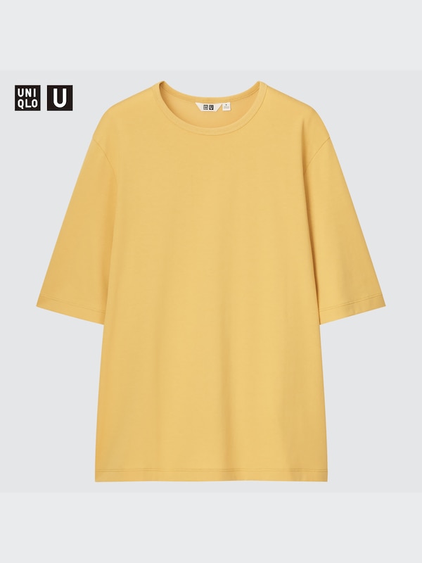 U AIRism Relaxed Crew Neck Short-Sleeve T-Shirt