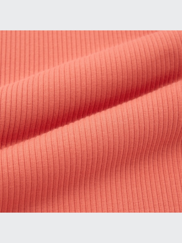 RIBBED SHORT SLEEVE T-SHIRT