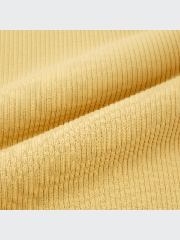 RIBBED SHORT SLEEVE T-SHIRT