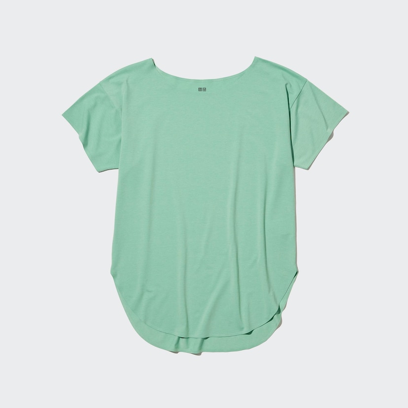 Rib seamfree short sleeve t-shirt green - TEEN GIRLS T-Shirts