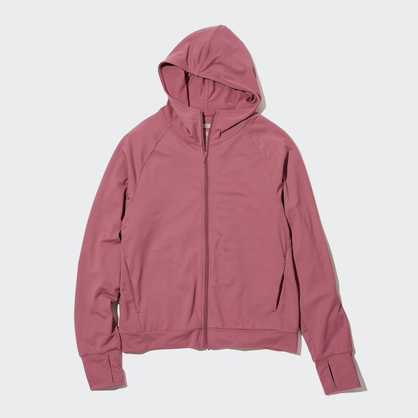 UNIQLO AIRism Mesh UV Protection Full-Zip Hoodie | Pike and Rose