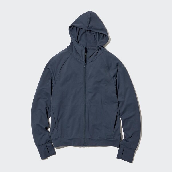 AIRism Mesh UV Protection Full-Zip Hoodie | UNIQLO US