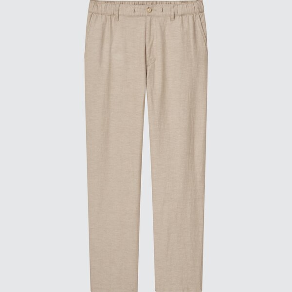 Linen-Blend Relaxed Pants | UNIQLO US