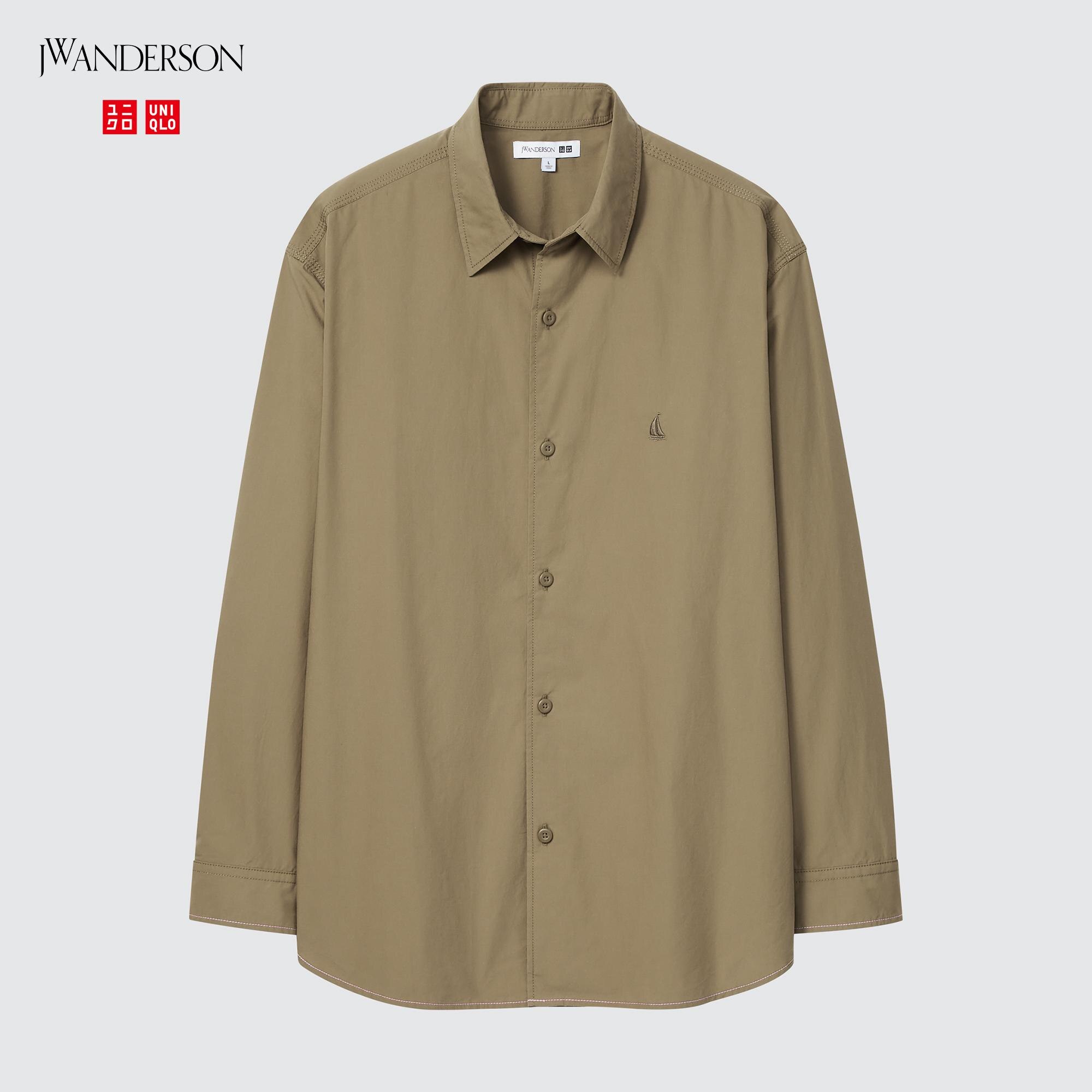 Oversized Long-Sleeve Shirt (JW Anderson) | UNIQLO US