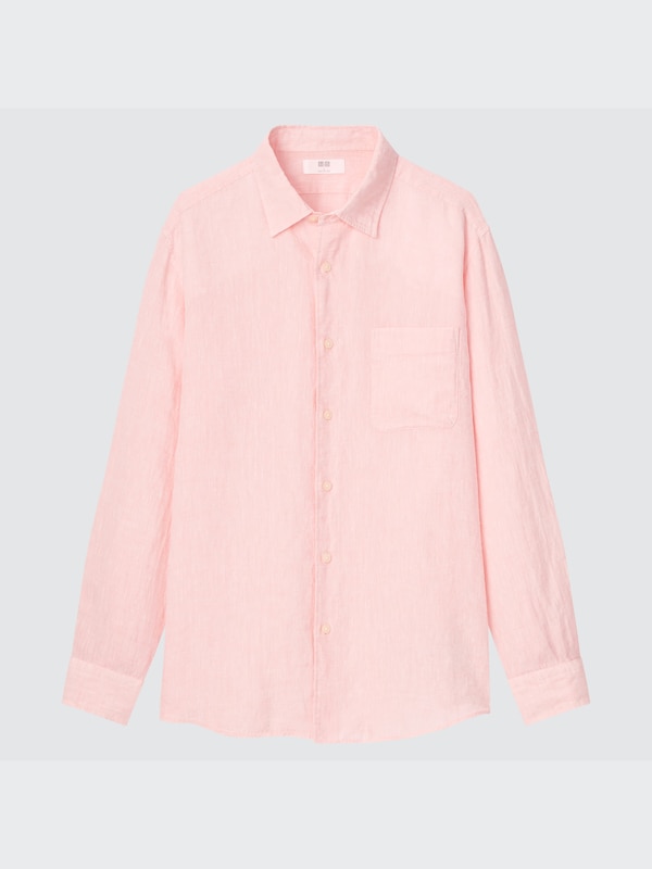 Premium Linen Long-Sleeve Shirt