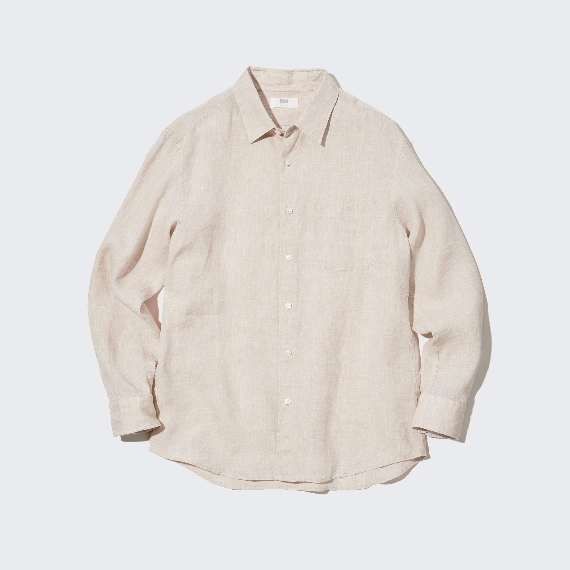 100% Premium Linen Shirt | UNIQLO