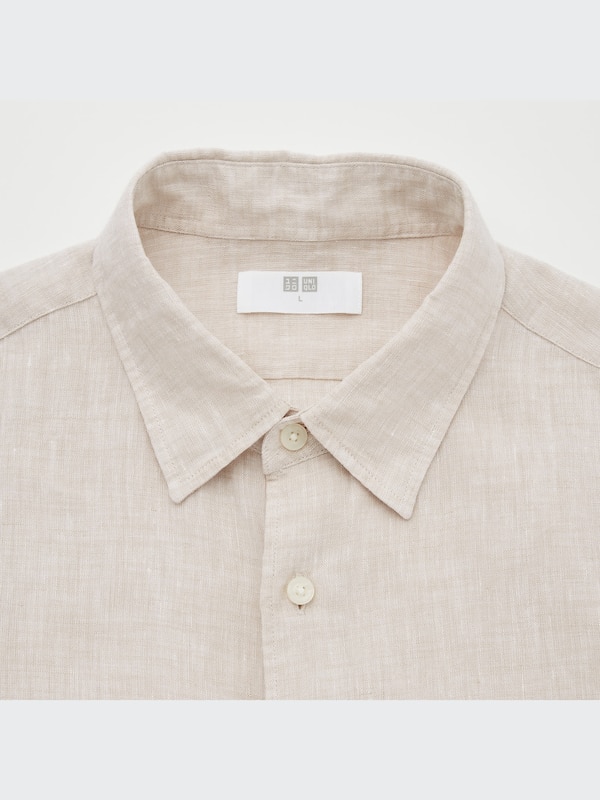 Premium Linen Long-Sleeve Shirt | UNIQLO US