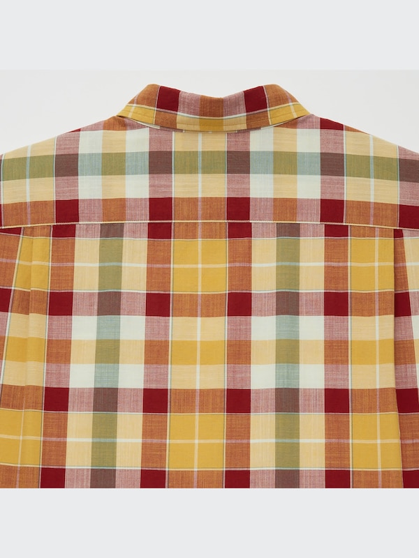 Madras Plaid Short-Sleeve Shirt