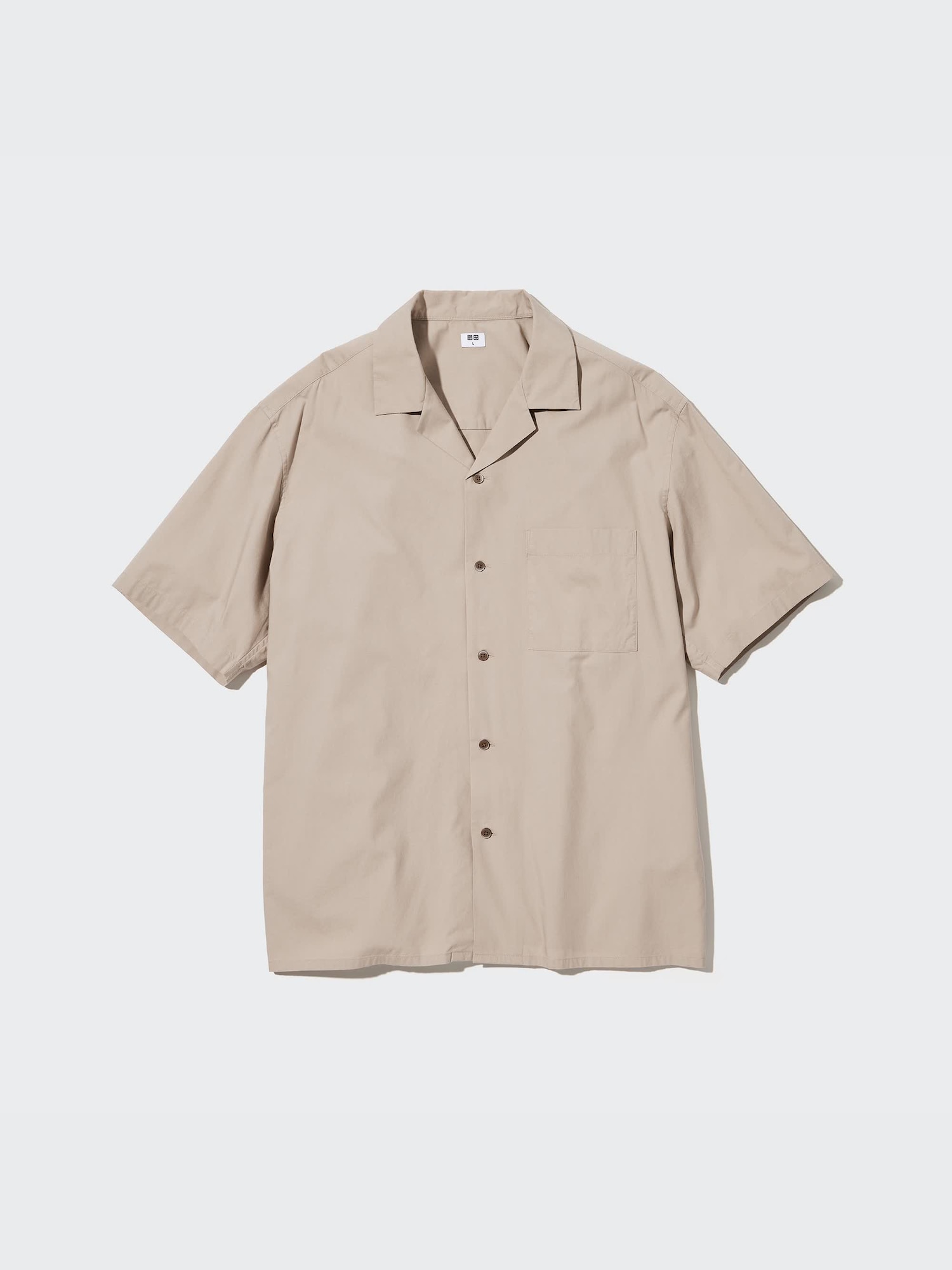 Unisex Open Collar Short-Sleeve Shirt | UNIQLO US