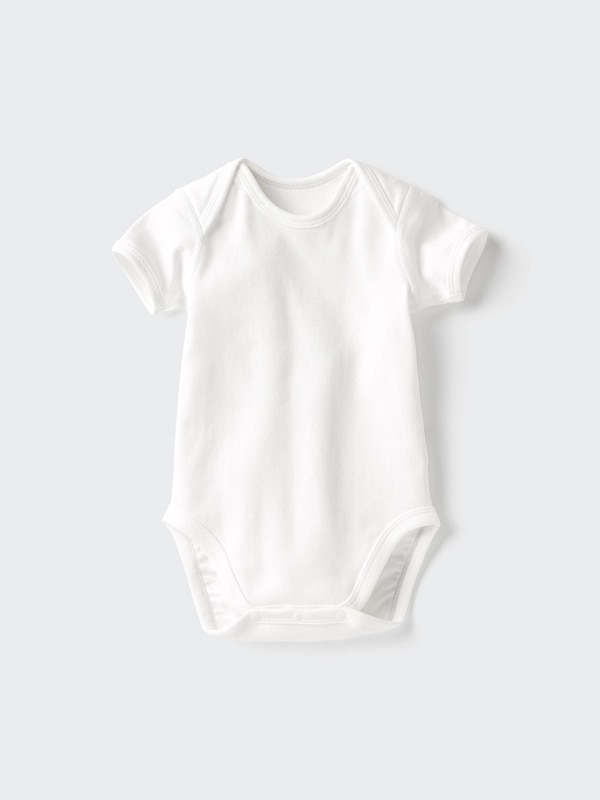 Newborn 100% Cotton Short Sleeved Bodysuit