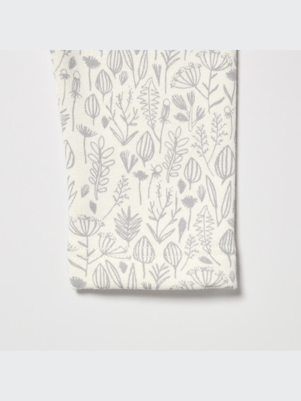 Fleece Full-Length Leggings (Flower)