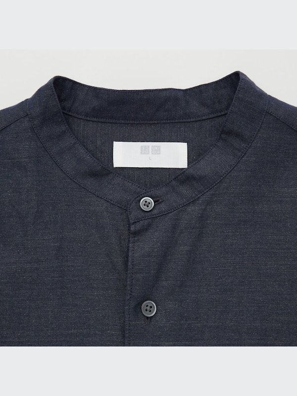 Linen Cotton Short Sleeve Shirt
