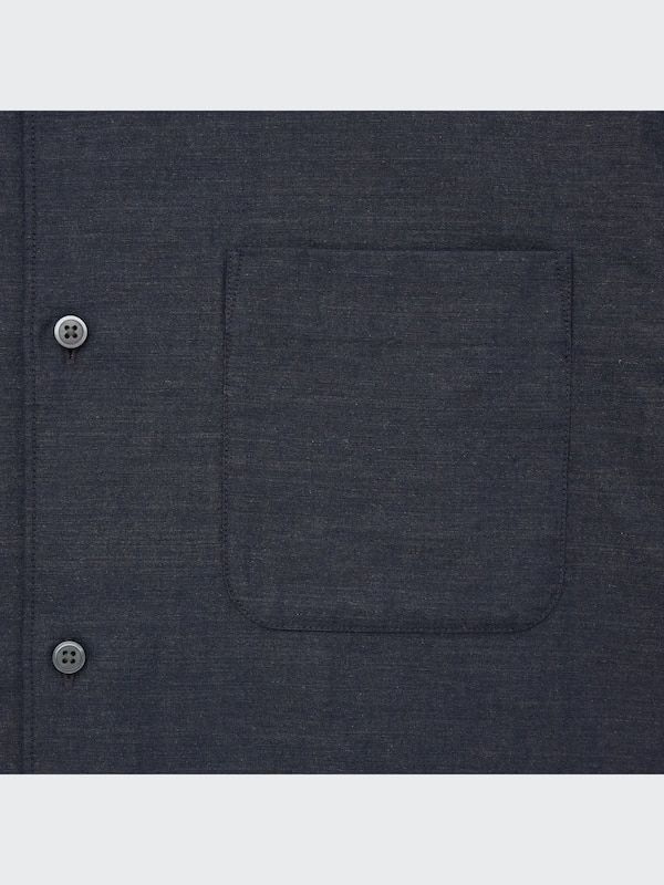 Linen Cotton Short Sleeve Shirt