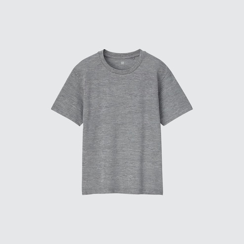 UNIQLO Dry-Ex Short Sleeve Athletic T-Shirt Men's S OFF WHITE Shadow Check  *NWT*