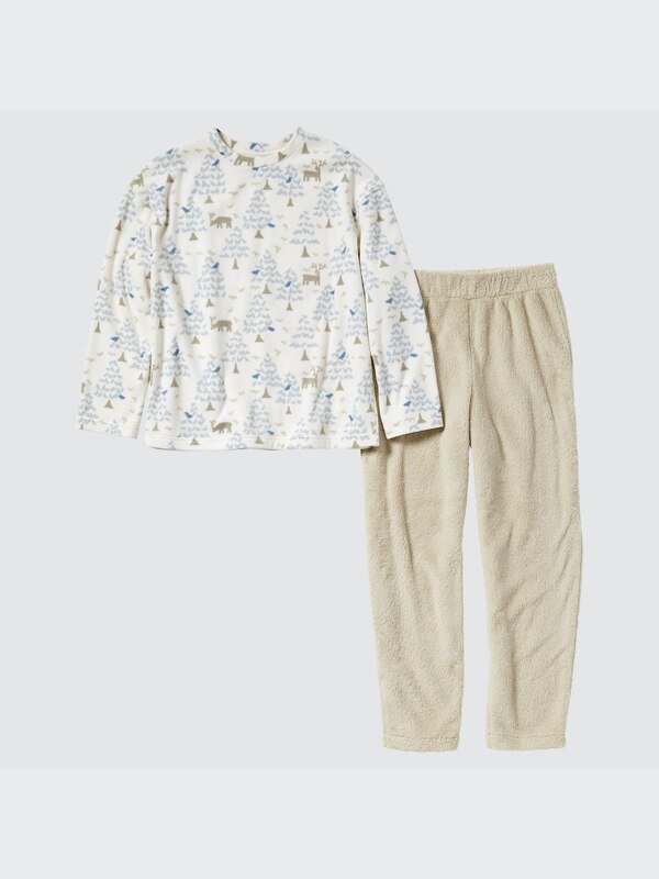 Ottaipnu Fleece Long-Sleeve Set